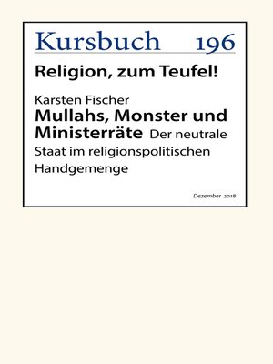 cover image of Mullahs, Monster und Ministerräte